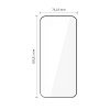 Tech-Protect Glass Fit+ gehard glas Xiaomi Poco F8 Ultra THP5047, zwart (2 stuks)