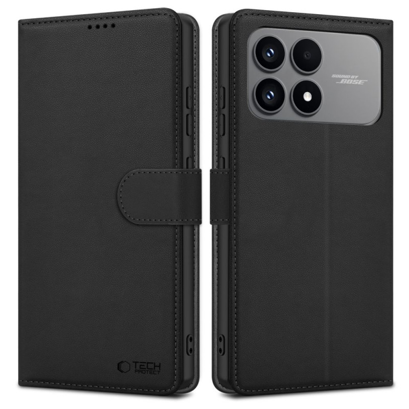 Tech-Protect Wallet Case Xiaomi Poco F8 Pro, zwart
