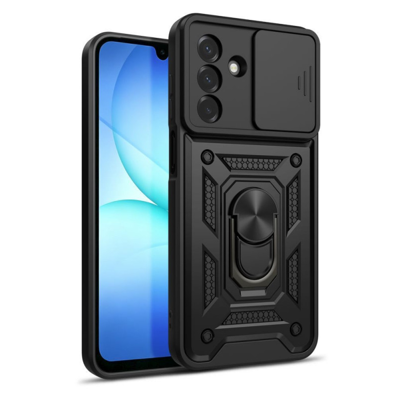 Tech-Protect CamShield Pro-hoesje Samsung Galaxy A17 / A18 / A26 4G / 5G zwart
