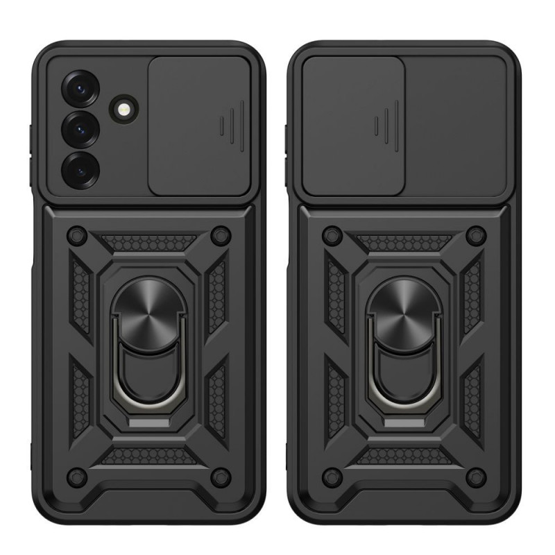 Tech-Protect CamShield Pro-hoesje Samsung Galaxy A17 / A18 / A26 4G / 5G zwart