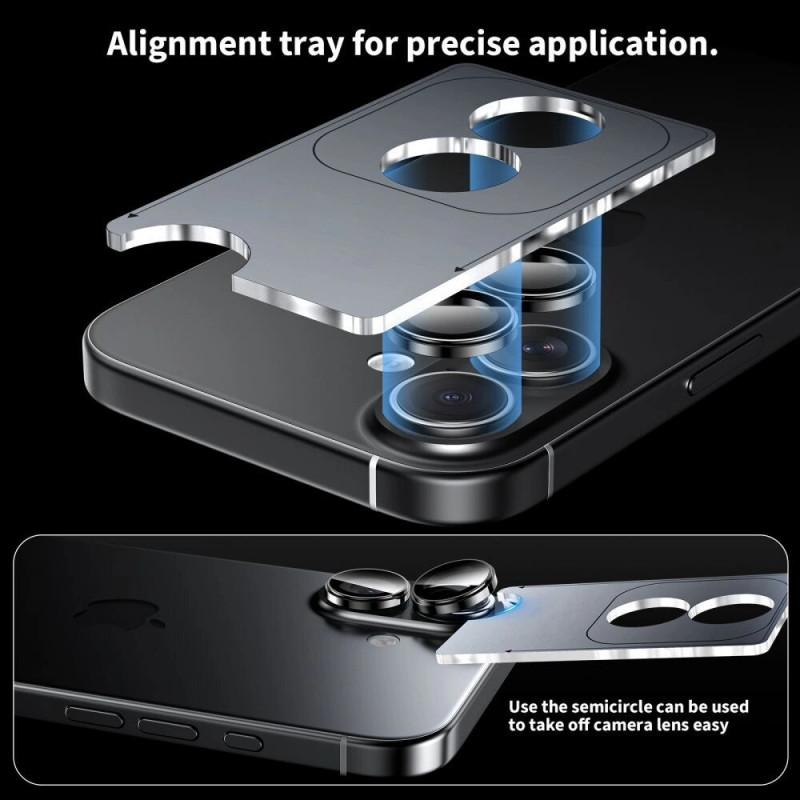 Tech Protect Tech-Protect Camring Fit+ THP5094 Camera Cover Xiaomi Redmi Note 15 Pro 5G / 15 Pro+ 5G / POCO M8 Pro, Zwart