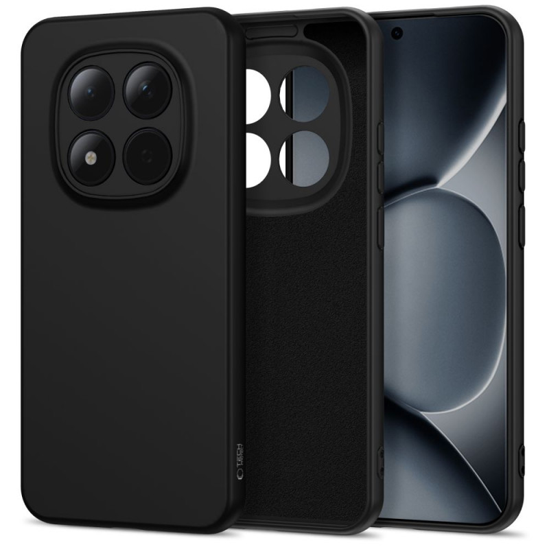 Tech-Protect Icon siliconehoesje Xiaomi Redmi Note 15 Pro 5G, zwart