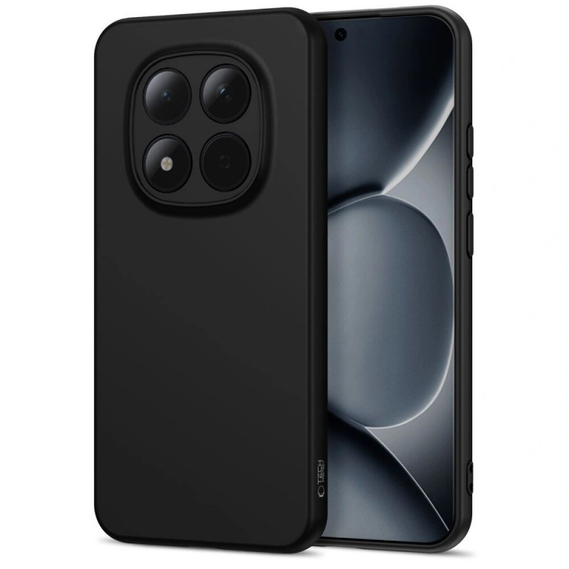Tech-Protect Icon siliconehoesje Xiaomi Redmi Note 15 Pro 5G, zwart