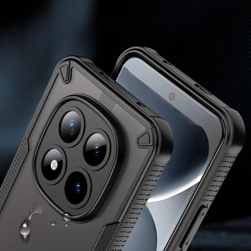 Tech-Protect Rugged Shield MagSafe-hoesje Xiaomi Poco M8 Pro / Redmi Note 15 Pro+ 5G, mat zwart