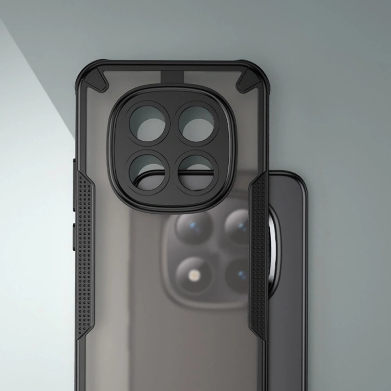 Tech-Protect Rugged Shield-hoesje Xiaomi Poco M8 Pro / Redmi Note 15 Pro+ 5G, mat zwart