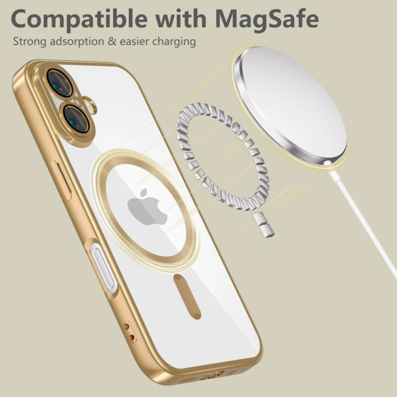 Tech-Protect MagFlex MagSafe Case THP3927 Apple iPhone 17e / 16e, glanzend goud