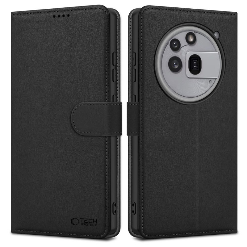 Tech-Protect Wallet Case voor Nothing Phone 3a Pro, mat zwart