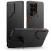 Tech-Protect Kevlar Aura MagSafe-hoesje voor Samsung Galaxy S25 Ultra, zwart/oranje