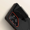 Tech-Protect Kevlar Aura MagSafe-hoesje voor Samsung Galaxy S25 Ultra, zwart/oranje