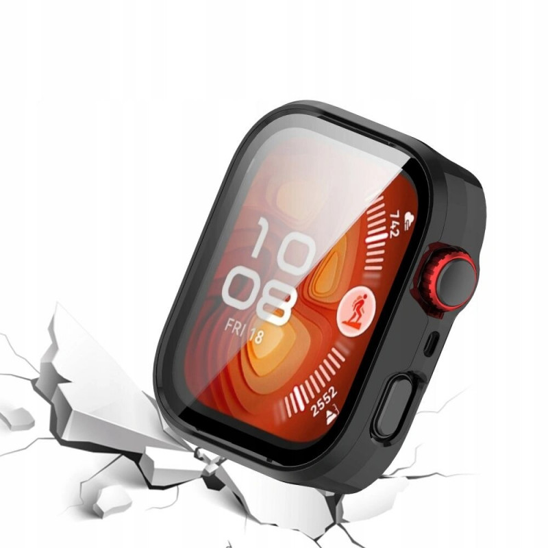 Tech-Protect Defense-hoesje voor Huawei Watch Fit 4, transparant