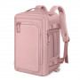 Tech-Protect Defender S50 Ryanair & Wizzair reisrugzak voor laptop in cabineformaat, 20 L, 40x20x25 cm, stofroze