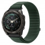 Tech-Protect NylonLoop Garmin Fenix 5X / 5X Plus / 6X / 6X Pro / 7X / 8 / 8 Pro / 9 / 9 Pro horlogeband (51 mm), legergroen