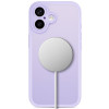 Tech-Protect MagPeak MagSafe CC-hoesje voor Apple iPhone 17, mat lavendel