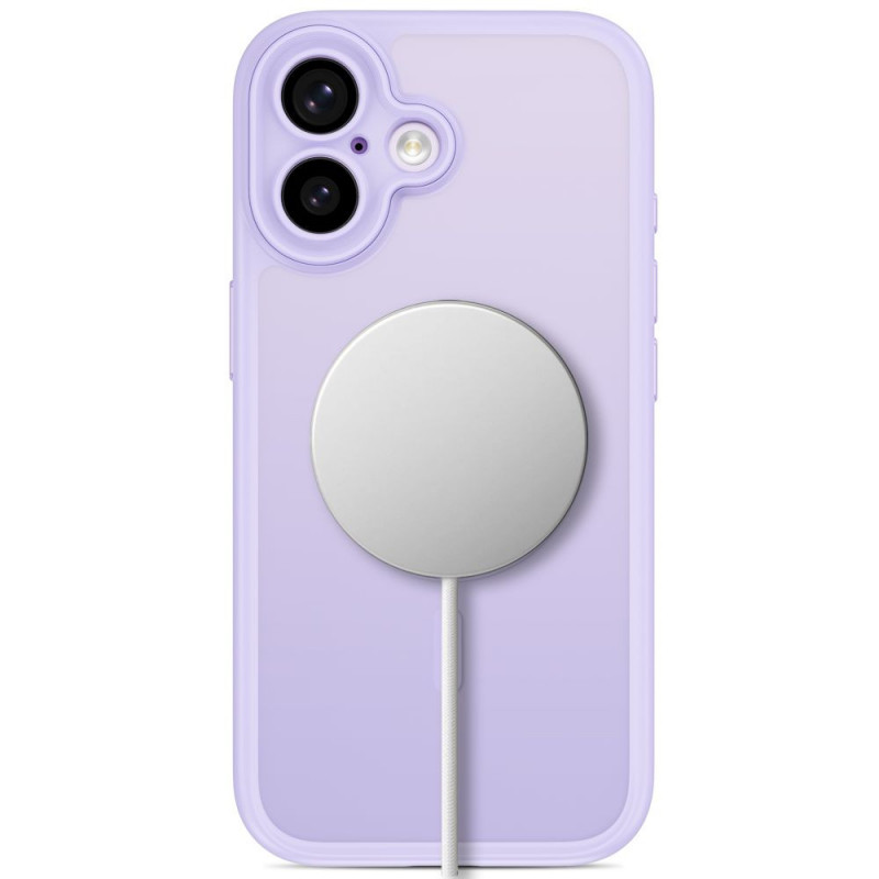 Tech-Protect MagPeak MagSafe CC-hoesje voor Apple iPhone 17, mat lavendel