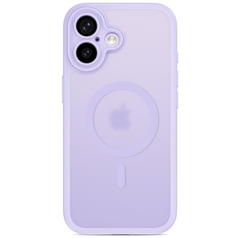 Tech-Protect MagPeak MagSafe CC-hoesje voor Apple iPhone 17, mat lavendel