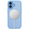 Tech-Protect MagPeak MagSafe CC-hoesje voor Apple iPhone 17, mat mistblauw