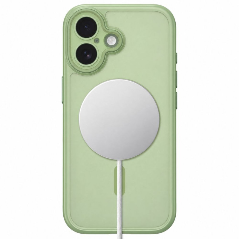 Tech-Protect MagPeak MagSafe CC-hoesje voor Apple iPhone 17, mat salie