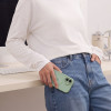 Tech-Protect MagPeak MagSafe CC-hoesje voor Apple iPhone 17, mat salie