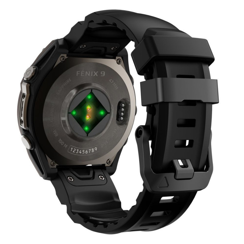 Tech-Protect Motion Garmin Fenix 5X / 5X Plus / 6X / 6X Pro / 7X / 8 / 8 Pro / 9 / 9 Pro Horlogeband (47 mm), Zwart