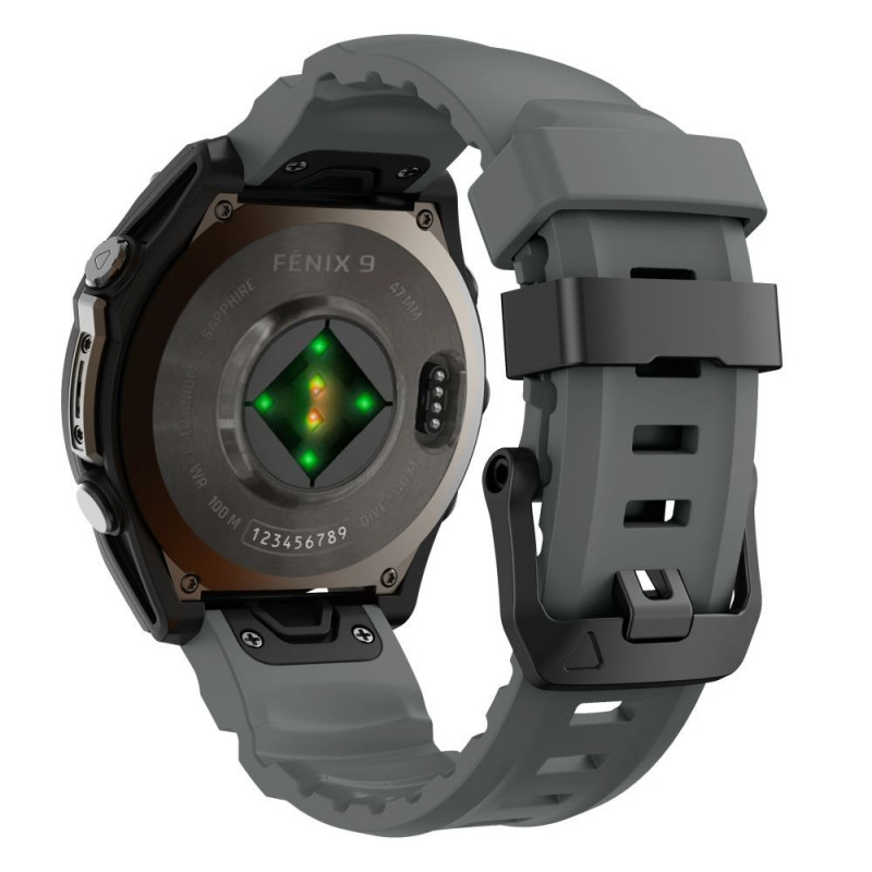 Tech-Protect Motion Garmin Fenix 5X / 5X Plus / 6X / 6X Pro / 7X / 8 / 8 Pro / 9 / 9 Pro Horlogeband (47 mm), Storm Grey