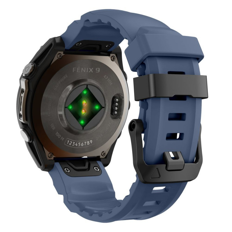 Tech-Protect Motion Garmin Fenix 5X / 5X Plus / 6X / 6X Pro / 7X / 8 / 8 Pro / 9 / 9 Pro horlogeband (47 mm), Nautical Blue