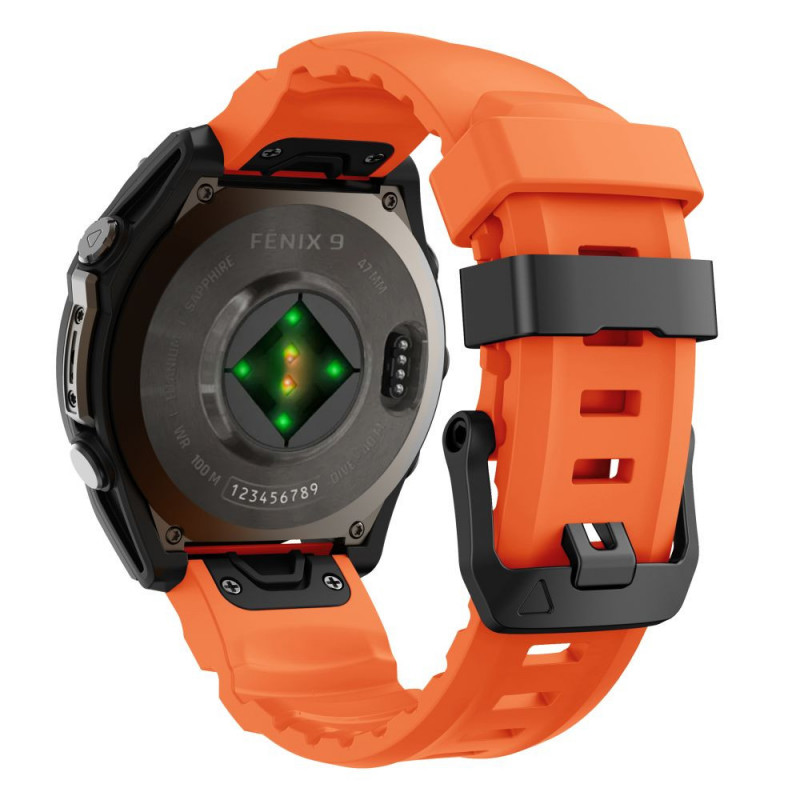 Tech-Protect Motion Garmin Fenix 5X / 5X Plus / 6X / 6X Pro / 7X / 8 / 8 Pro / 9 / 9 Pro horlogeband (47 mm), signaaloranje
