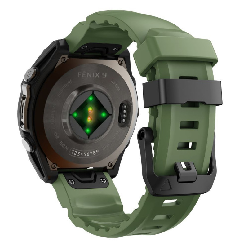 Tech-Protect Motion Garmin Fenix 5X / 5X Plus / 6X / 6X Pro / 7X / 8 / 8 Pro / 9 / 9 Pro horlogeband (51 mm), legergroen