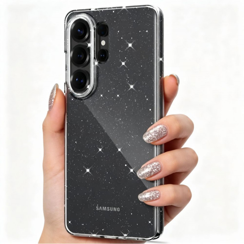 Tech-Protect FlexAir-hoesje voor Samsung Galaxy S26 Ultra, glitter