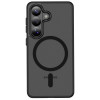 Tech-Protect Magmat MagSafe-hoesje voor Samsung Galaxy S26+, mat zwart