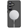 Tech-Protect Magmat MagSafe-hoesje voor Samsung Galaxy S26+, mat zwart