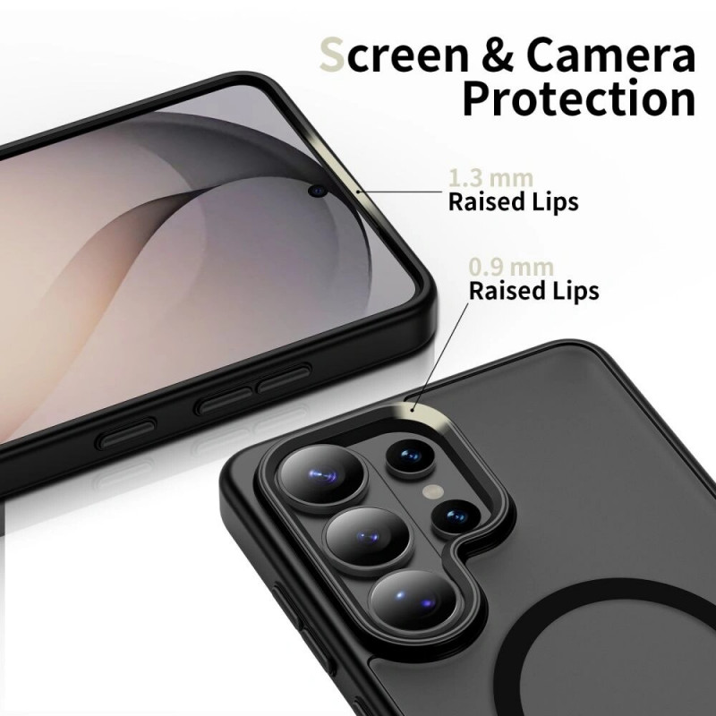 Tech-Protect Magmat MagSafe-hoesje voor Samsung Galaxy S26 Ultra, mat zwart