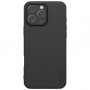 Nillkin Super Frosted Shield Pro-hoesje voor Apple iPhone 16 Pro, zwart