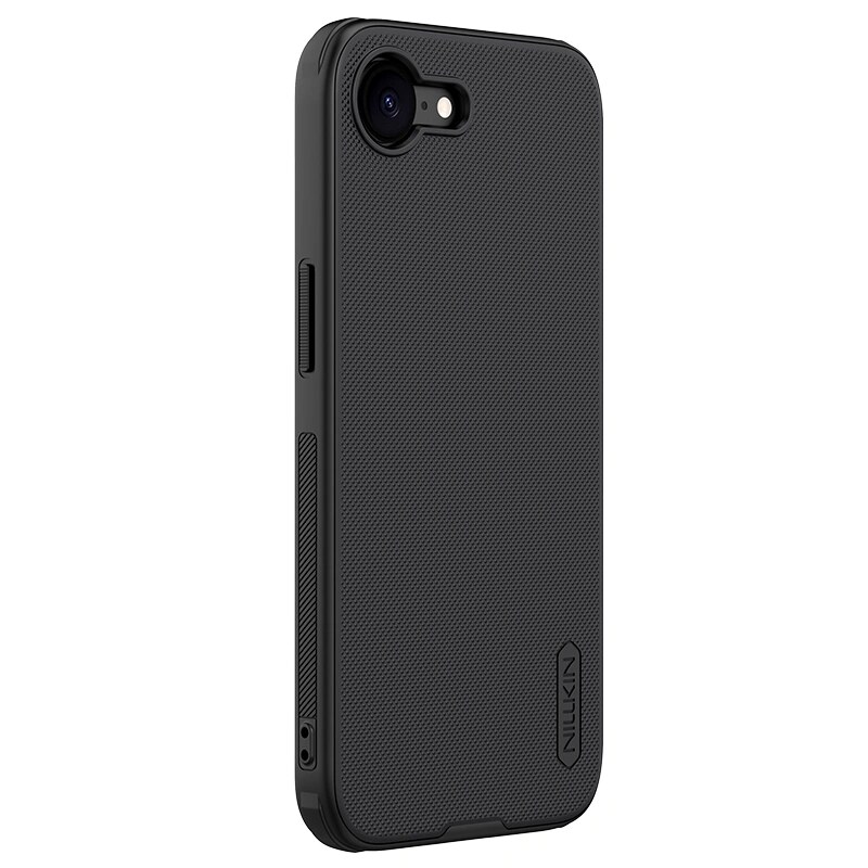 Nillkin Super Frosted Shield Pro Magnetic-hoesje voor Apple iPhone 17e / 16e, zwart