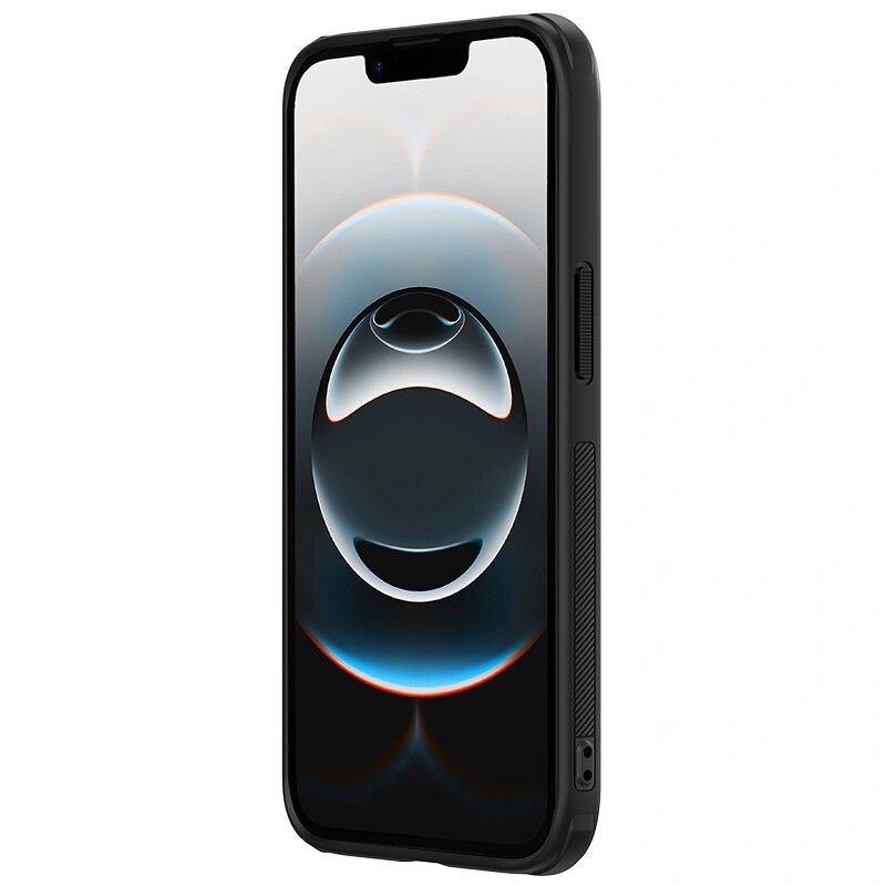Nillkin Super Frosted Shield Pro Magnetic-hoesje voor Apple iPhone 17e / 16e, zwart