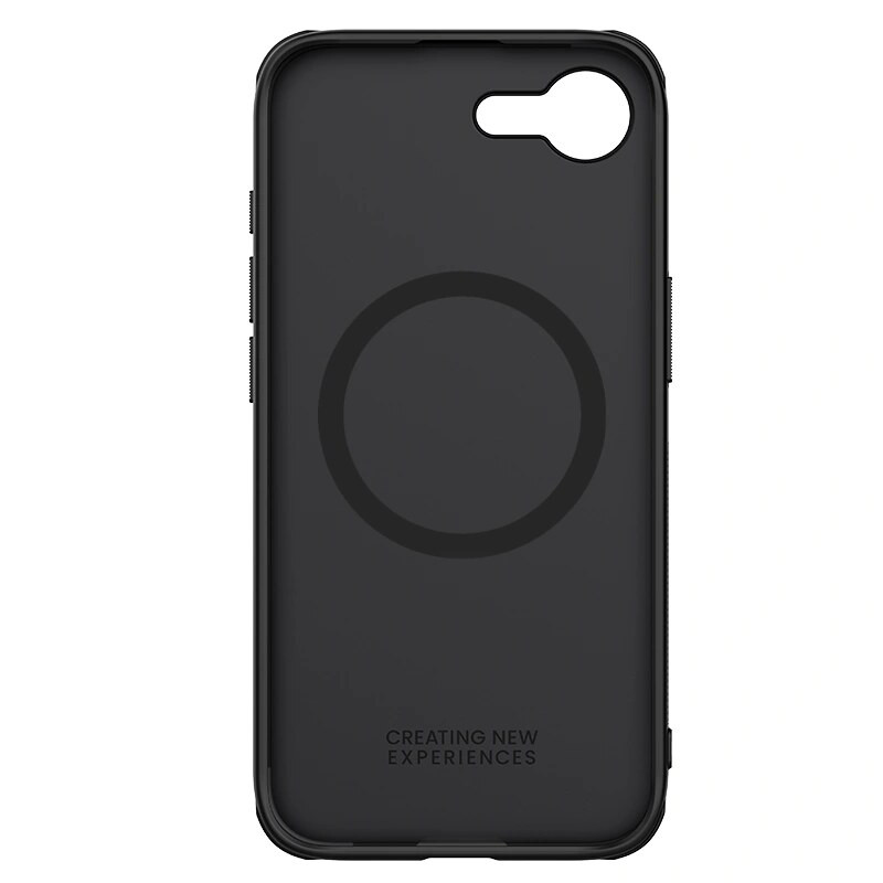 Nillkin Super Frosted Shield Pro Magnetic-hoesje voor Apple iPhone 17e / 16e, zwart