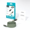 Choetech XCC-1068 PD 60W USB-C naar USB-C-kabel met display, 1,2 m, groen