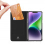 Dux Ducis Skin Pro portemonnee-flipcase voor Apple iPhone 15 Plus, zwart