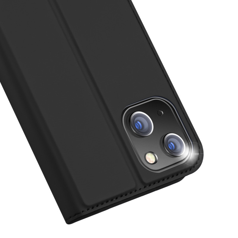 Dux Ducis Skin Pro portemonnee-flipcase voor Apple iPhone 15 Plus, zwart