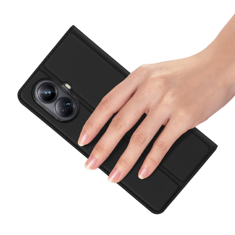 Dux Ducis Skin Pro flipcase voor Realme 10 Pro, zwart