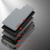 Dux Ducis Fino nylon hoesje voor Samsung Galaxy S22+ (S22 Plus), blauw