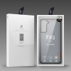 Dux Ducis Fino nylon hoesje voor Samsung Galaxy S22+ (S22 Plus), blauw