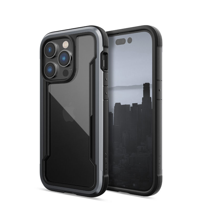 X-Doria Raptic Shield-hoesje voor Apple iPhone 14 Pro, zwart