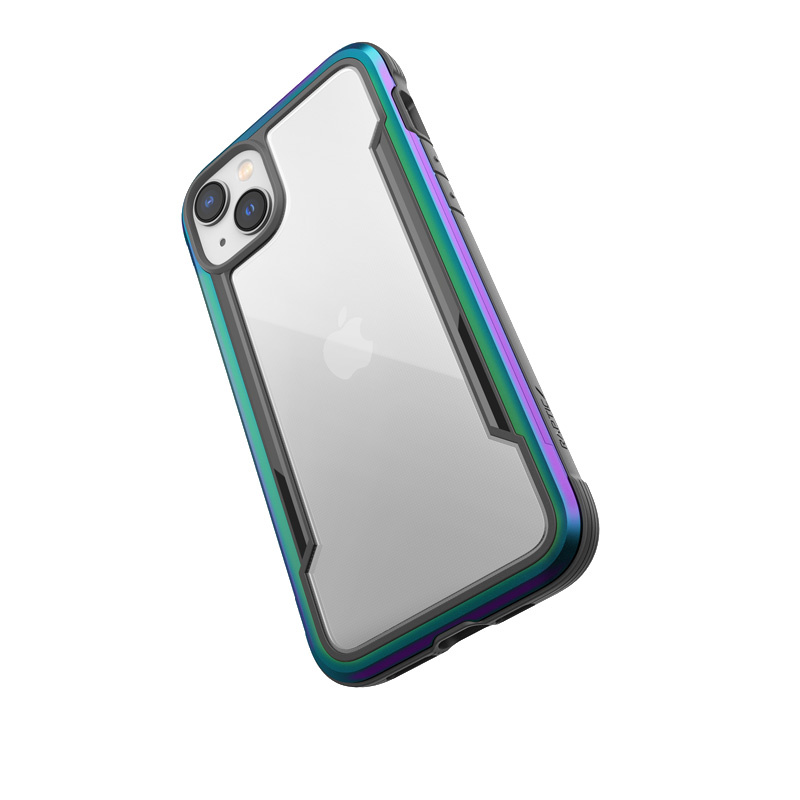 X-Doria Raptic Shield-hoesje voor Apple iPhone 14 Plus / 15 Plus, iriserend