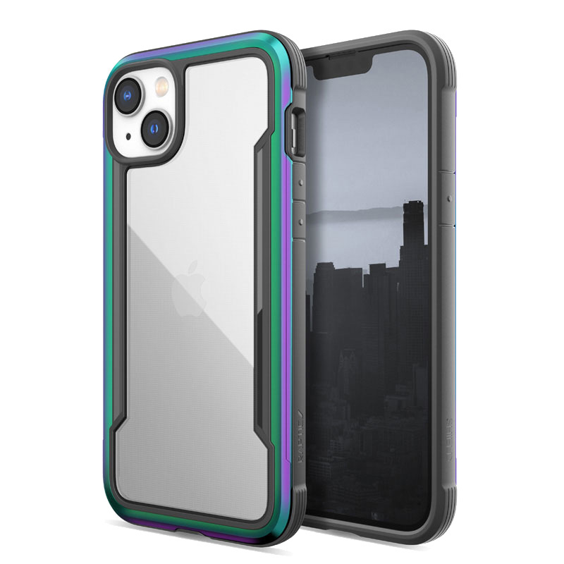 X-Doria Raptic Shield-hoesje voor Apple iPhone 14 Plus / 15 Plus, iriserend