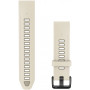 Garmin QuickFit-band 20 mm, silicone, crème / French Gray (010-14506-04)