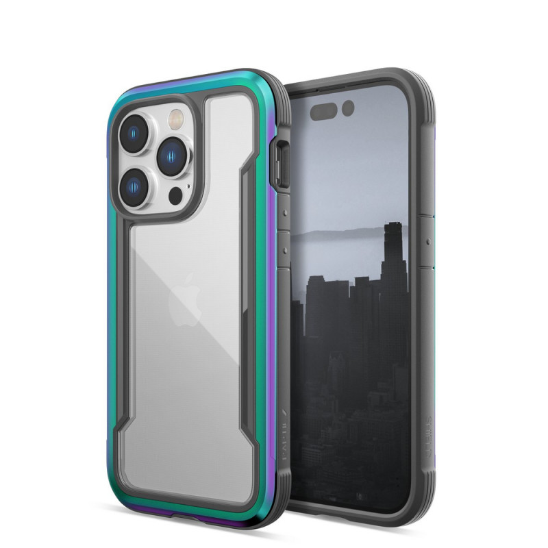 X-Doria Raptic Shield-hoesje voor Apple iPhone 14 Pro, iriserend