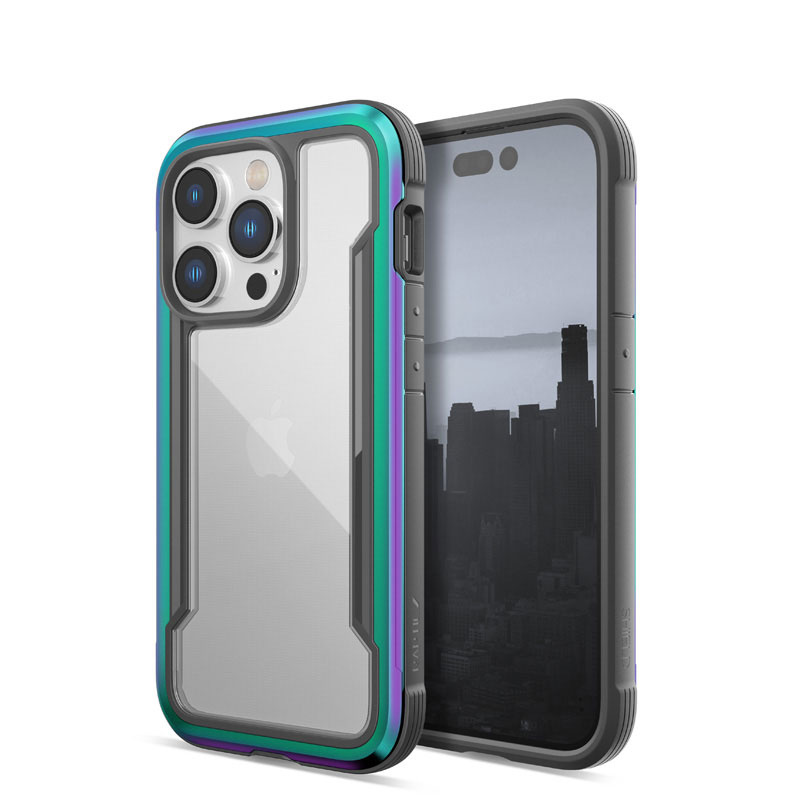 X-Doria Raptic Shield-hoesje voor Apple iPhone 14 Pro, iriserend