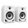Pioneer DJ DM-50D-W actieve monitorspeaker, 5 inch, 25 W (2 stuks), wit