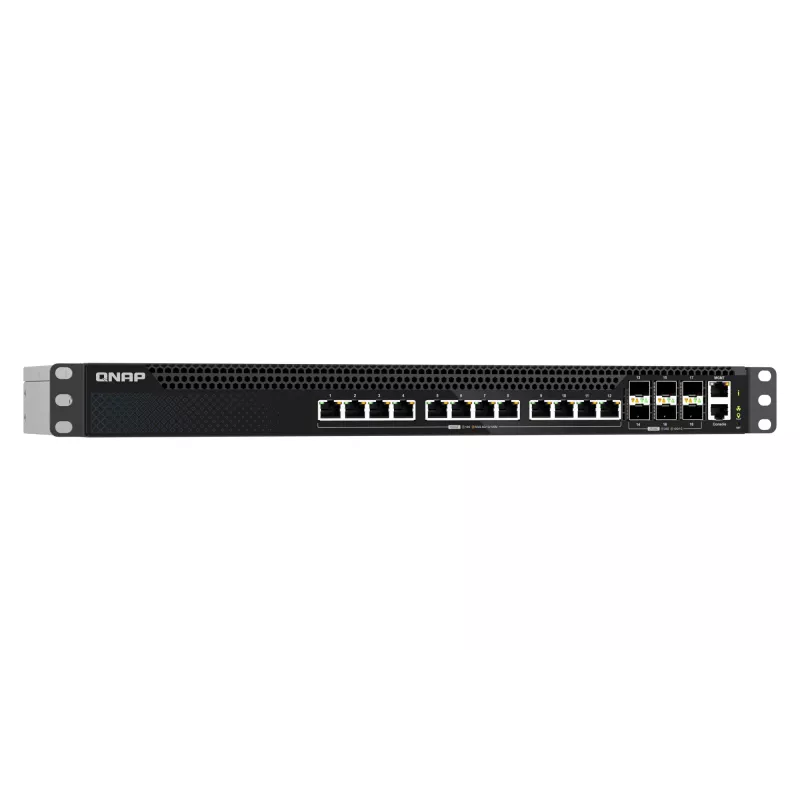 QNAP QSW-M5218-6F12T beheerde L3-netwerkswitch, 10G Ethernet, 1U rack