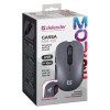 Defender Gassa MM-105 RF Silent draadloze muis, grijs